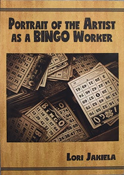 Cover of book with unused bingo cards strewn about on the cover.