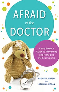 The cover of the book Afraid of the Doctor